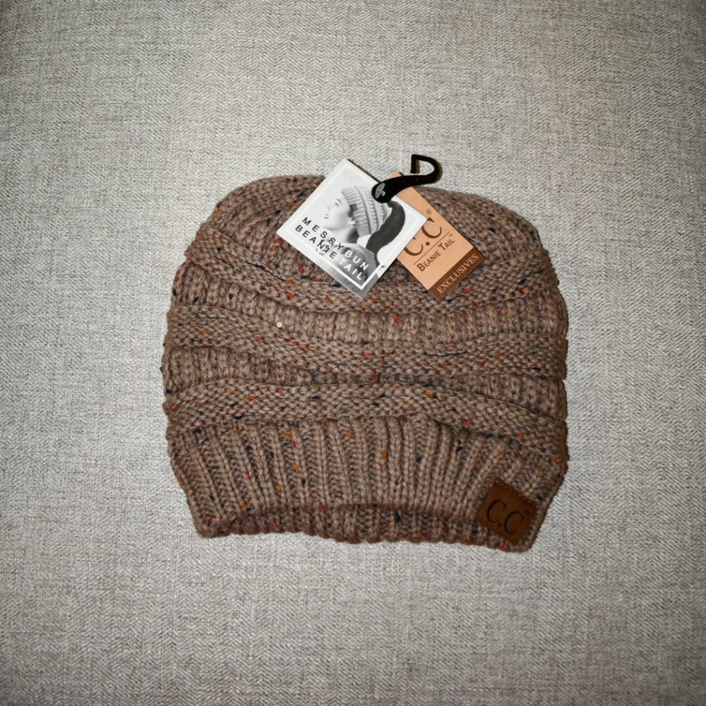 C.C Messy Bun Beanie Tail